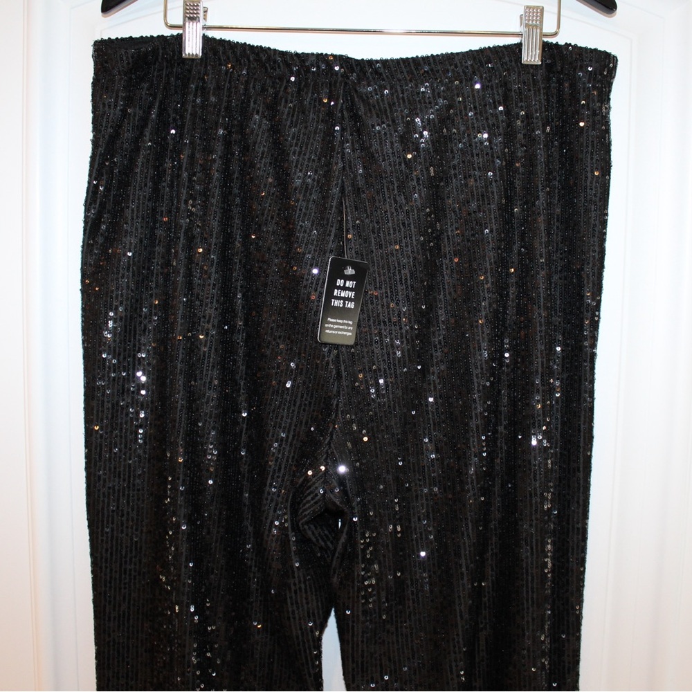Express black sequins pants (women’s XL) (NWT) - Picture 9 of 15